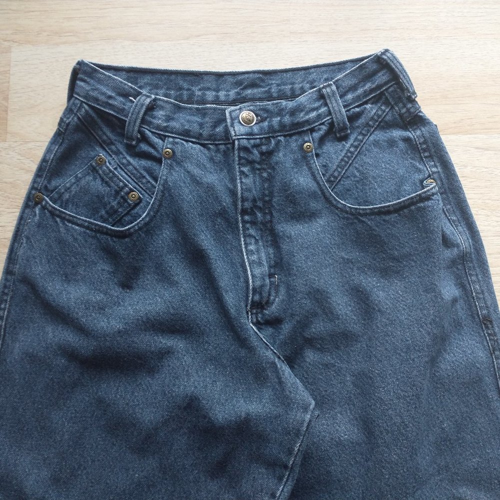 Vintage Zena Women High Rise Mom Jeans Slim Leg